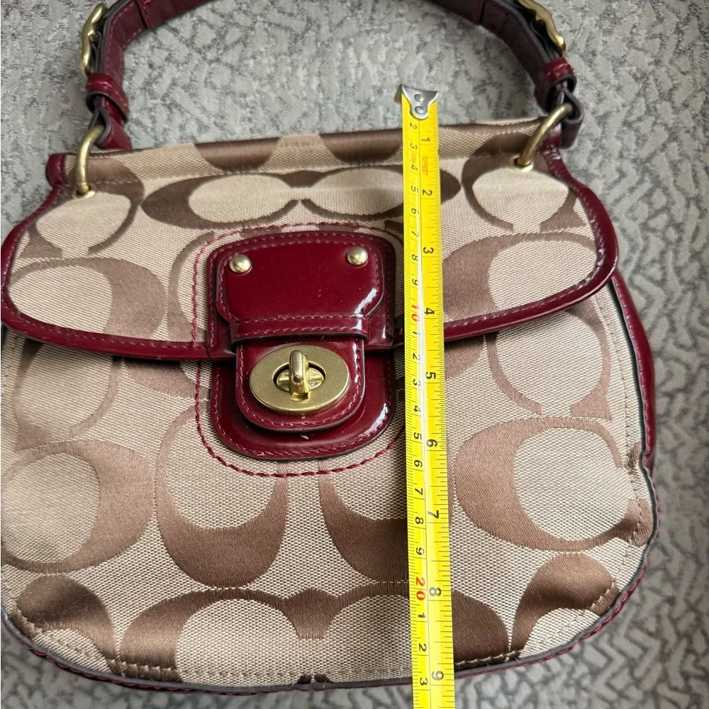 Coach Signature Willis Anniversary Canvas Bag
